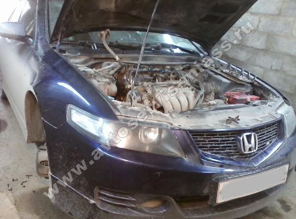 Замена цепи Honda Accord